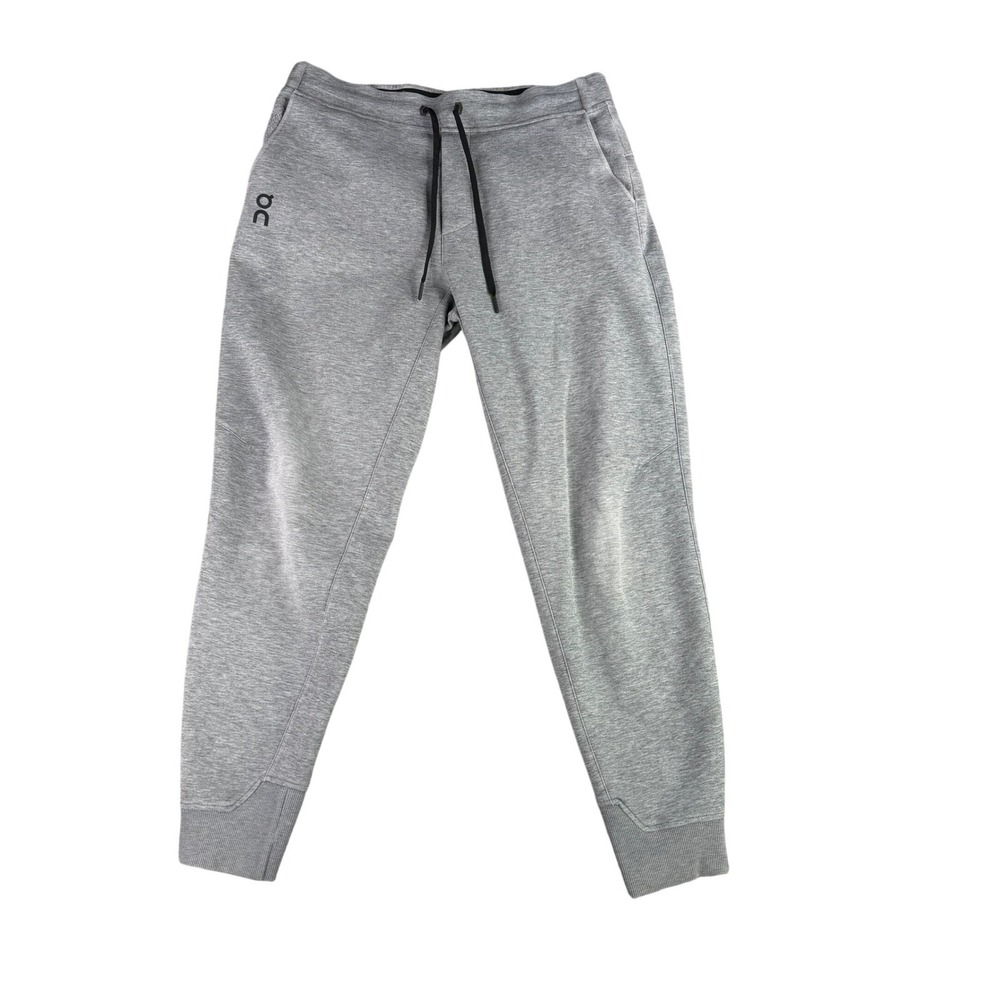 On Running Sweat Pants Mens Medium Grey Tapered Joggers Swiss Engineering